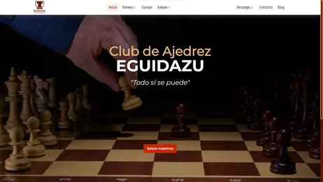 Sitio Web del Club Ajedrez Egidazu